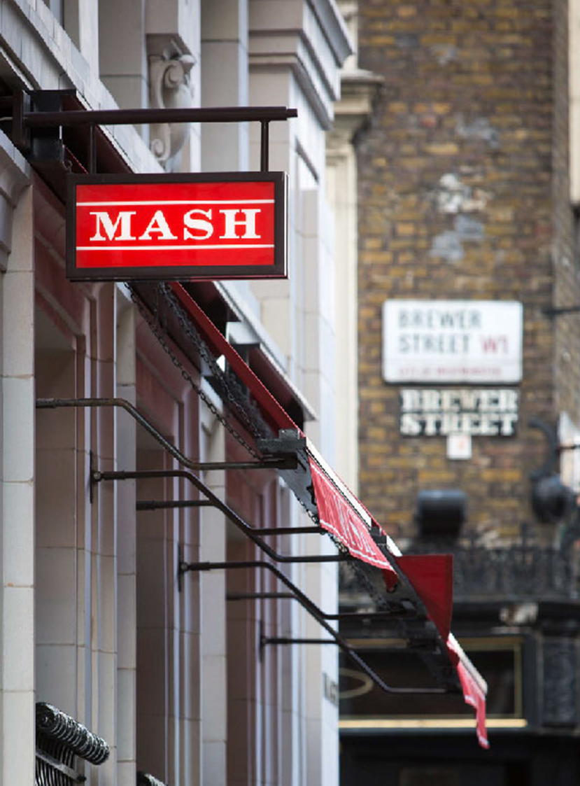 MASH, Brewer Street, London.