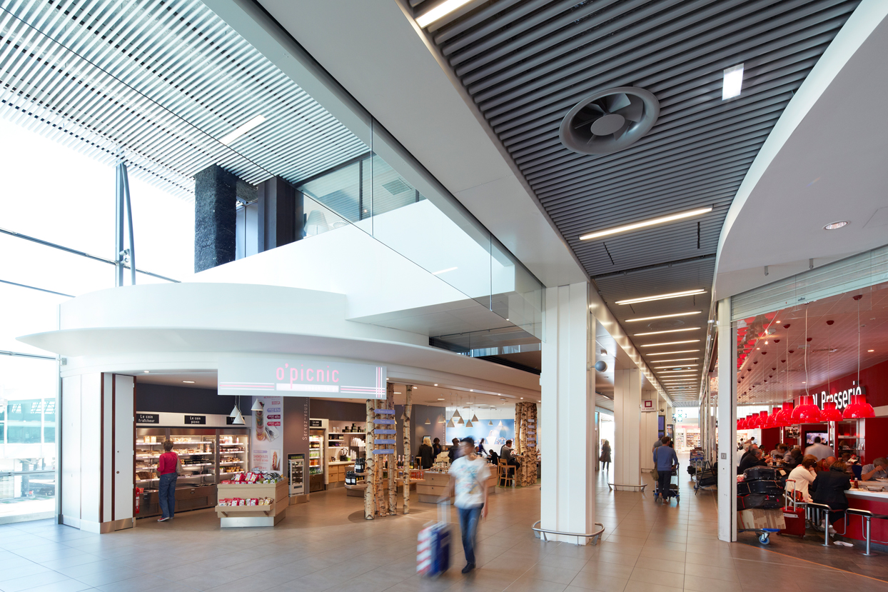 Lyon Airport, Le Centre Landside Area Development.