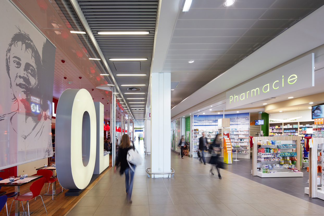 Lyon Airport, Le Centre Landside Area Development.